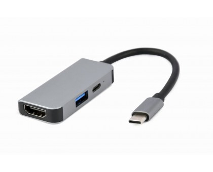 Адаптер Cablexpert A-CM-COMBO3-02, USB Type-C 3-в-1 Адаптер Cablexpert A-CM-COMBO3-02, USB Type-C 3-в-1