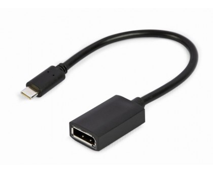 Адаптер-перехідник USB Type-C на DisplayPort Cablexpert A-CM-DPF-02 Адаптер-перехідник USB Type-C на DisplayPort Cablexpert A-CM-DPF-02