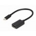 Адаптер-перехідник USB Type-C на DisplayPort Cablexpert A-CM-DPF-02