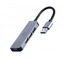 Хаб Cablexpert UHB-U3P1U2P3-01 , з USB-A на USB
