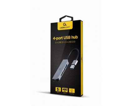 Хаб Cablexpert UHB-U3P1U2P3-01 , з USB-A на USB Хаб Cablexpert UHB-U3P1U2P3-01 , з USB-A на USB