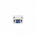 Адаптер A-DVI-VGA, DVI-A 24-пін тато/VGA 15-пін HD (3 ряда) мамо