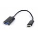 Адаптер Cablexpert USB OTG AB-OTG-CMAF2-01 для пристроїв, AF - Type C, 0,20м