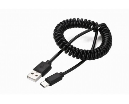 Кабель спіральний Cablexpert CC-USB2C-AMCM-6 USB 2.0 A-тато / С-тато Кабель спіральний Cablexpert CC-USB2C-AMCM-6 USB 2.0 A-тато / С-тато