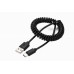 Кабель спіральний Cablexpert CC-USB2C-AMCM-6 USB 2.0 A-тато / С-тато