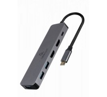 Адаптер Cablexpert A-CM-COMBO3-03, USB Type-C 3-в-1