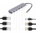 Адаптер Cablexpert A-CM-COMBO3-03, USB Type-C 3-в-1
