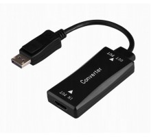 Адаптер-перехідник HDMI на DisplayPort Cablexpert A-HDMIF30-DPM-01