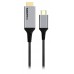 Кабель Cablexpert A-CM-HDMIM4K-1.8M, USB-C на HDMI, 1.8м
