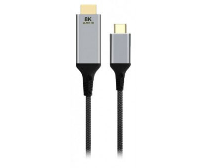 Кабель Cablexpert A-CM-HDMIM8K-2M, USB-C на HDMI, 2м Кабель Cablexpert A-CM-HDMIM8K-2M, USB-C на HDMI, 2м