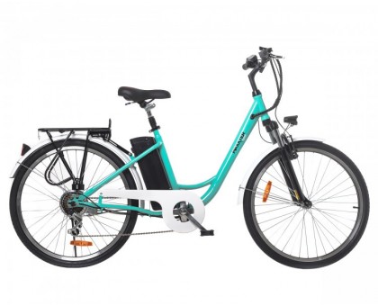 Електричний велосипед Maxxter CITY (light blue) 26" (світло-синій) Електричний велосипед Maxxter CITY (light blue) 26" (світло-синій)