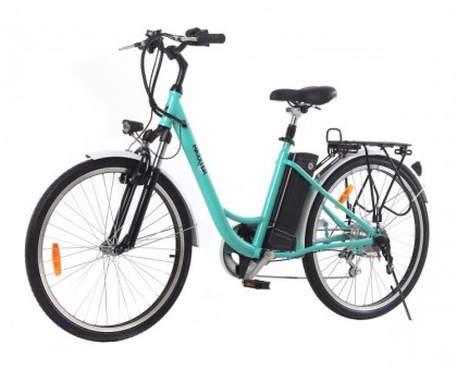 Електричний велосипед Maxxter CITY (light blue) 26" (світло-синій) Електричний велосипед Maxxter CITY (light blue) 26" (світло-синій)