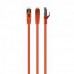 Патч корд Cablexpert PP6A-LSZHCU-O-5M, S/FTP, литий, 50u" штекер із фіксатором, 5 м, помаранчевий