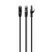 Патч корд Cablexpert PP6A-LSZHCU-BK-10M, S/FTP, литий, 50u" штекер із фіксатором, 10 м, чорний
