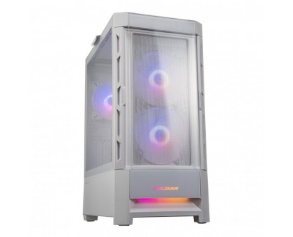Корпус комп'ютерний Cougar DUOFACE RGB (White), Ігровий, скляне вікно, білий Корпус комп'ютерний Cougar DUOFACE RGB (White), Ігровий, скляне вікно, білий