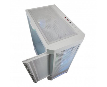Корпус комп'ютерний Cougar DUOFACE RGB (White), Ігровий, скляне вікно, білий Корпус комп'ютерний Cougar DUOFACE RGB (White), Ігровий, скляне вікно, білий