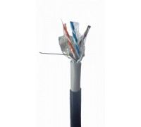 Кабель, звита пара,Cablexpert FPC-6004GE-SO-OUT, CAT6, одножильна, мідь (AWG23), екранована, 305 м