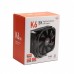 Кулер процесорний PCCOOLER K6 BK, чорний