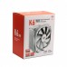 Кулер процесорний PCCOOLER K6 WH, білий