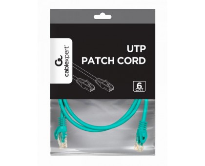 Патч корд Cablexpert PP6U-1.5M/G, UTP, категорія. 6, литий, 50u" штекер із фіксатором, 1.5 м, зелений Патч корд Cablexpert PP6U-1.5M/G, UTP, категорія. 6, литий, 50u" штекер із фіксатором, 1.5 м, зелений