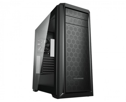 Корпус Cougar MX330-G Pro ігровий, 2*3.5"+1*5.25"+3*2.5" зі скляним боковим вікном, чорний Корпус Cougar MX330-G Pro ігровий, 2*3.5"+1*5.25"+3*2.5" зі скляним боковим вікном, чорний