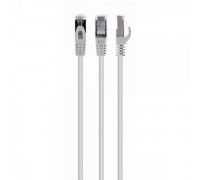 Патч корд Cablexpert PP6A-LSZHCU-W-15M, S/FTP, литий, 50u" штекер із фіксатором, 15 м, білий