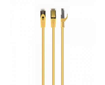 Патч корд Cablexpert PP6A-LSZHCU-Y-15M, S/FTP, литий, 50u" штекер із фіксатором, 15 м, жовтий Патч корд Cablexpert PP6A-LSZHCU-Y-15M, S/FTP, литий, 50u" штекер із фіксатором, 15 м, жовтий