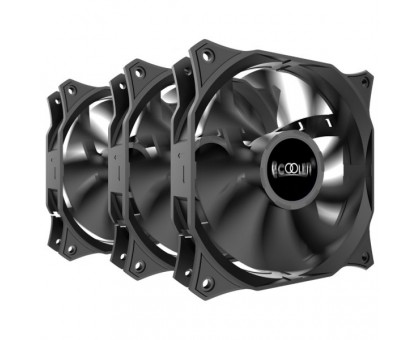 Корпусний вентілятор PCCOOLER DN 120 BK 3in1, чорний Корпусний вентілятор PCCOOLER DN 120 BK 3in1, чорний