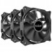 Корпусний вентілятор PCCOOLER DN 120 BK 3in1, чорний