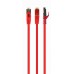Патч корд Cablexpert PP6A-LSZHCU-R-20M, S/FTP, литий, 50u" штекер із фіксатором, 20 м, червоний