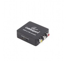 Адаптер-перехідник Cablexpert DSC-HDMI-CVBS-001 Перетворювач сигналів HDMI на RCA (Тюльпани) 