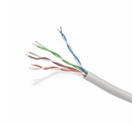 Звита пара,Cablexpert UPC-5004E-SOL/100, CAT5e, одножильна, алюміній під міддю (CCA з AWG24), неекранована, 100 м