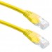 Патч корд Cablexpert PP12-3M/Y, UTP, категорія. 5E, литий, 50u" штекер із фіксатором, 3 м, жовтий