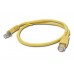 Патч корд Cablexpert PP12-3M/Y, UTP, категорія. 5E, литий, 50u" штекер із фіксатором, 3 м, жовтий