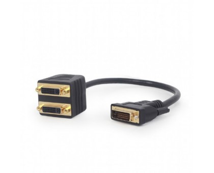 Розгалужувач DVI сигналу Cablexpert A-DVI-2DVI-01, на 2 порти DVI Розгалужувач DVI сигналу Cablexpert A-DVI-2DVI-01, на 2 порти DVI