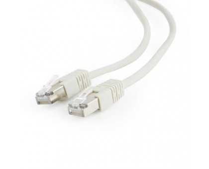 Патч корд Cablexpert PP22-10M, FTP, литий, 50u" штекер із фіксатором, 10 м, сірий