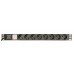Модуль розподілу живлення EnerGenie EG-PDU-014-C14, у стійку 19" 1U, 16A, 8шт євророзеток, 3м кабель С14