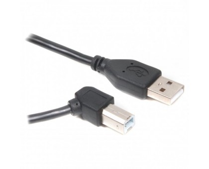 Кабель Cablexpert CCP-USB2-AMBM90-10, преміум якість USB 2.0 A-тато/B-тато, кутовий,3.0 м. Кабель Cablexpert CCP-USB2-AMBM90-10, преміум якість USB 2.0 A-тато/B-тато, кутовий,3.0 м.