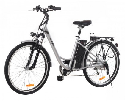 Електричний велосипед Maxxter CITY (silver) 26" (срібло) Електричний велосипед Maxxter CITY (silver) 26" (срібло)