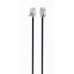 Телефонний кабель Cablexpert TC6P4C-7.5M-BK, 6P4C, 7.5 м