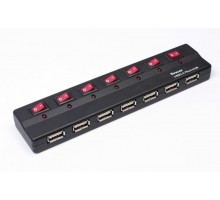 Концентратор Viewcon VE411, USB 2.0 на 7 портів