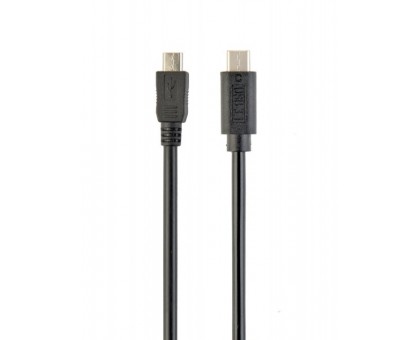 Кабель Cablexpert CCP-USB2-mBMCM-10, преміум якість USB 2.0 Micro BM-папа/C-папа, 3.0 м. Кабель Cablexpert CCP-USB2-mBMCM-10, преміум якість USB 2.0 Micro BM-папа/C-папа, 3.0 м.