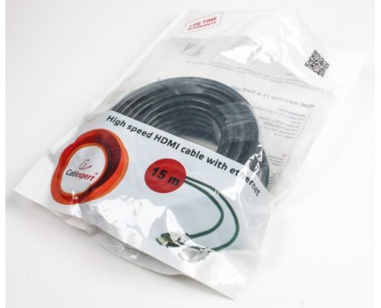 Кабель Cablexpert CC-HDMI4-15M, HDMI V.1.4, вилка/вилка, з позолоченими контактами, 15 м Кабель Cablexpert CC-HDMI4-15M, HDMI V.1.4, вилка/вилка, з позолоченими контактами, 15 м