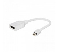 Кабель-адаптер Cablexpert A-mDPM-DPF-001-W Mini DisplayPort - DisplayPort, білий