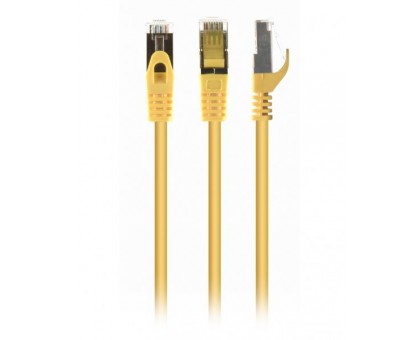 Патч корд Cablexpert PP6A-LSZHCU-Y-0.5M, S/FTP, литий, 50u" штекер із фіксатором, 0.5 м, жовтий Патч корд Cablexpert PP6A-LSZHCU-Y-0.5M, S/FTP, литий, 50u" штекер із фіксатором, 0.5 м, жовтий