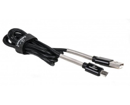 Кабель Cablexpert CCPB-M-USB-06BK, USB 2.0 A-тато/Micro B-тато, 1,0 м. Кабель Cablexpert CCPB-M-USB-06BK, USB 2.0 A-тато/Micro B-тато, 1,0 м.