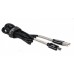 Кабель Cablexpert CCPB-M-USB-06BK, USB 2.0 A-тато/Micro B-тато, 1,0 м.