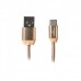 Кабель Cablexpert CCPB-C-USB-08G, преміум якість USB 2.0 A-папа/C-папа,1 м.