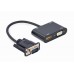 Адаптер-перехідник Cablexpert A-VGA-HDMI-02 VGA на HDMI/VGA + Аудио 3,5