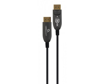 Кабель Cablexpert CC-DP8K-AOC-5M, DisplayPort V.1.4, вилка/вилка, з позолоченими контактами, 5 м Кабель Cablexpert CC-DP8K-AOC-5M, DisplayPort V.1.4, вилка/вилка, з позолоченими контактами, 5 м